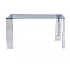 Mesa de Acero inoxidable con Cristal 160 x 90 Cm miniatura 3