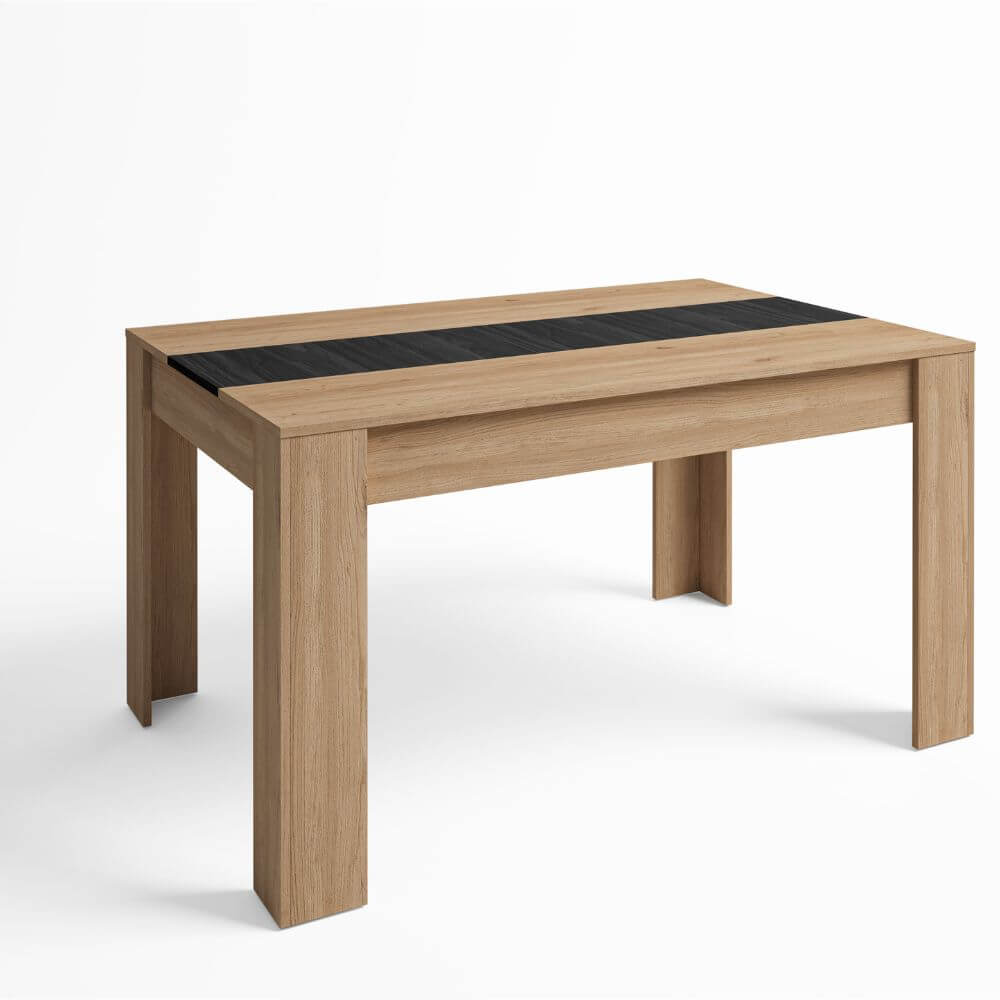 Mesa de diseño rectangular 140 cm