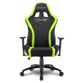 Silla Gaming Sharkoon negra y verde miniatura 8