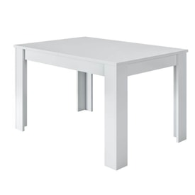 Mesa de salón/comedor rectangular extensible miniatura 8