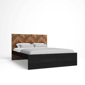 Base de cama más cabecero miniatura 1