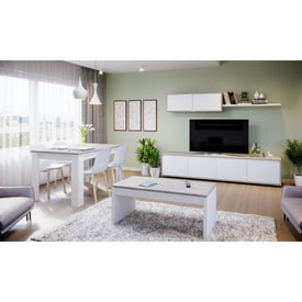 Muebles de televisión Alida más estante miniatura 3