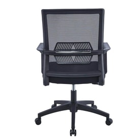 Silla de oficina negra miniatura 3