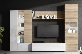 Essential muebles de televisión completo miniatura 1
