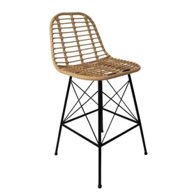 Taburete de diseño ratán