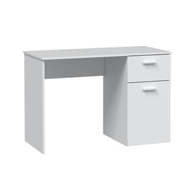 Mesa de escritorio blanca outlet miniatura 2