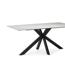 Mesa de cerámica blanca Nimba miniatura 4