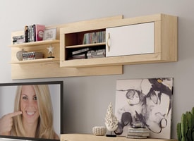 Estante alto con mueble 309