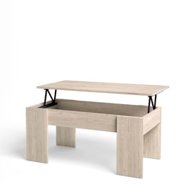 Mesa de centro elevable roble claro miniatura 3