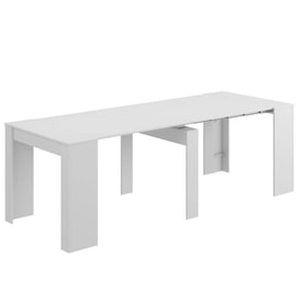 Mesa multifunción extensible blanca miniatura 5