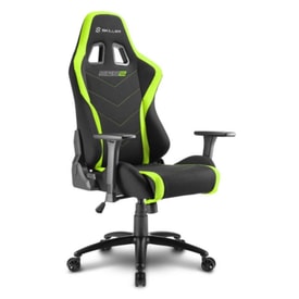 Silla Gaming Sharkoon negra y verde miniatura 2