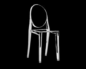 Pack de 4 sillas de comedor Policarbonato VINICI