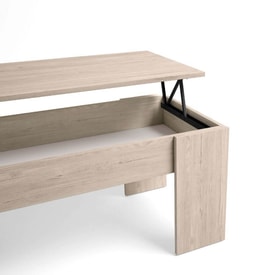 Mesa de centro elevable roble claro miniatura 2