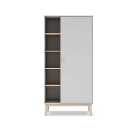 Armario blanco de 1 puerta más 5 huecos miniatura 7