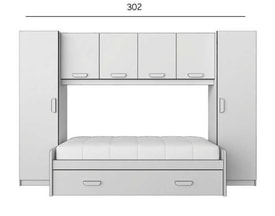 Composición de Dormitorio Juvenil Completa 117 miniatura 3
