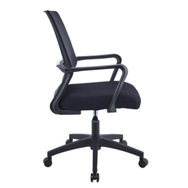 Silla de oficina negra miniatura 2