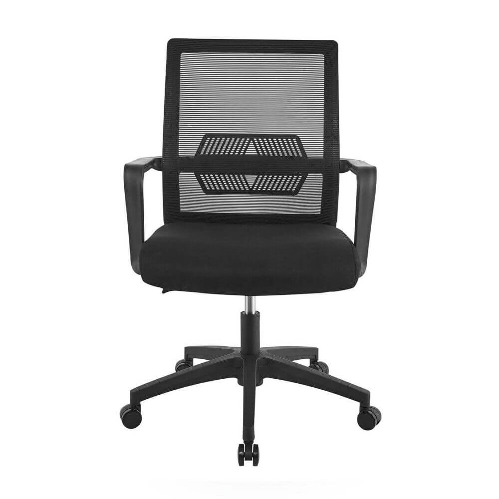 Silla de oficina negra