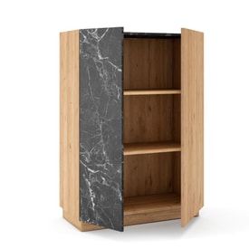 Aparador alto efecto mármol miniatura 5