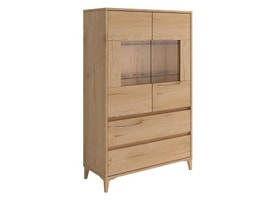 VITRINA ROBLE CON LEDS 36 miniatura 3