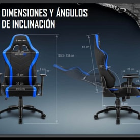 Silla Gaming Sharkoon negra y verde miniatura 4