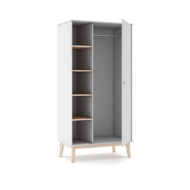 Armario blanco de 1 puerta más 5 huecos miniatura 3