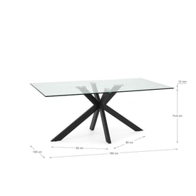 Mesa rectangular Delia miniatura 2