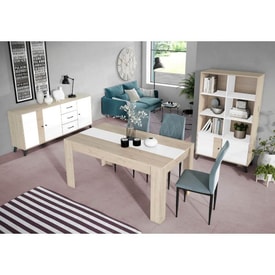 Mesa rectangular extensible miniatura 3