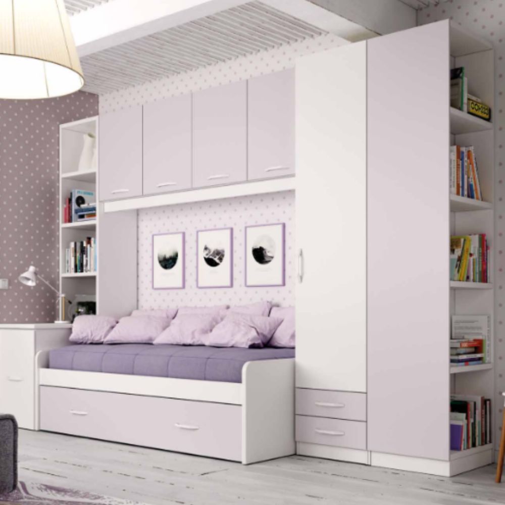 Composición Dormitorio Juvenil Completa 120