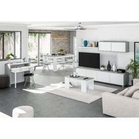 Muebles de televisión Alida más estante miniatura 4