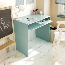 Mesa de ordenador azul I-Joy miniatura 4