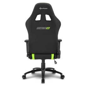 Silla Gaming Sharkoon negra y verde miniatura 7