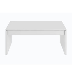 Mesa de centro elevable blanca miniatura 9