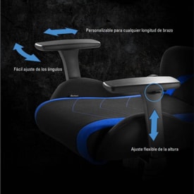 Silla Gaming Sharkoon negra y verde miniatura 6