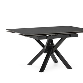 Mesa cuadrada extensible de piedra Mirlene miniatura 5