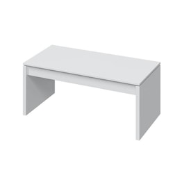Mesa de centro elevable blanca miniatura 3