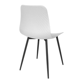 Pack de 4 sillas Bob blanco y negro miniatura 2