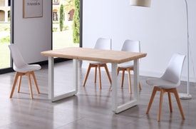 Mesa de comedor extensible Belvedere miniatura 6