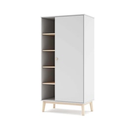 Armario blanco de 1 puerta más 5 huecos miniatura 4