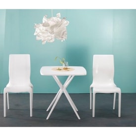 Pack de 4 Sillas Outlet Blanco Apilables miniatura 2