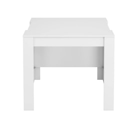 Mesa multifunción extensible blanca miniatura 6