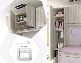 Composición de Dormitorio Juvenil Completa 118 miniatura 3