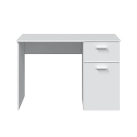 Mesa de escritorio blanca outlet miniatura 3