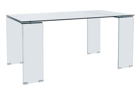 Mesa comedor transparente Nadal miniatura 2