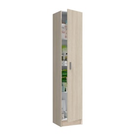 Armario multiusos de 1 puerta roble miniatura 2