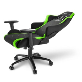 Silla Gaming Sharkoon negra y verde miniatura 9