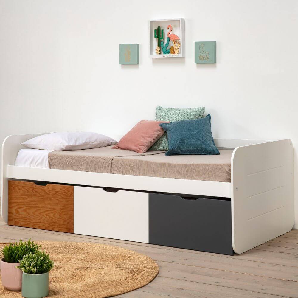 Compacto con 3 cajones outlet