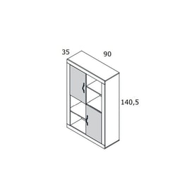 Vitrina 312 ( 90 cm ) miniatura 2