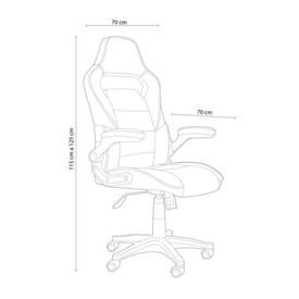 Silla Gaming Racer miniatura 5