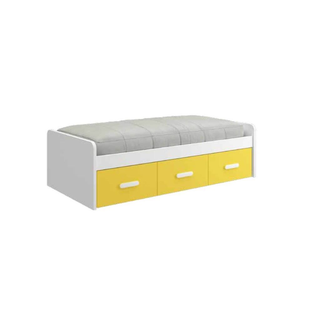 Cama Nido 01- 90X190+MÓDULO 3 CAJONES