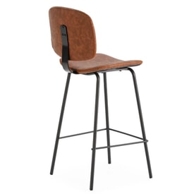 Pack de 2 taburetes piel sintética miniatura 4